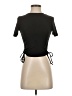 Zara Black Short Sleeve Top Size S - photo 1
