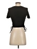 Zara Black Short Sleeve Top Size S - photo 2