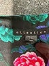 Attention 100% Polyester Floral Black Long Sleeve Blouse Size M - photo 7