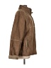 DKNY 100% Polyester Brown Tan Coat Size L - photo 4