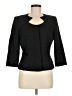 Antonio Melani Chevron-herringbone Black Blazer Size 8 - photo 1