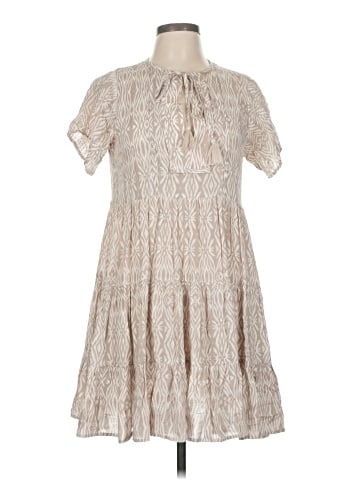 Olivaceous Casual Dress (view 1)