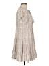 Olivaceous 100% Rayon Tan Casual Dress Size M - photo 4