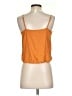 Be Cool 100% Rayon Orange Tank Top Size S - photo 2