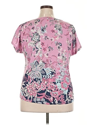 One World Short Sleeve Blouse (view 2)