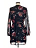 Lulus 100% Polyester Floral Blue Casual Dress Size M - photo 2