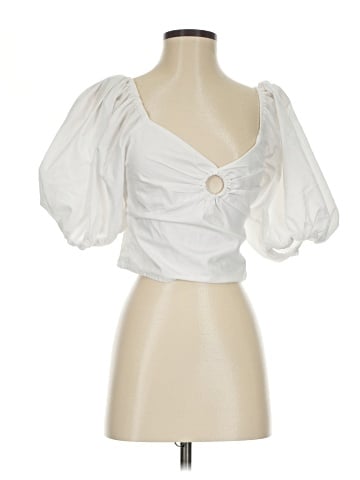 Abercrombie & Fitch Short Sleeve Blouse (view 1)