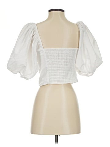 Abercrombie & Fitch Short Sleeve Blouse (view 2)