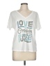 Sevenly White Short Sleeve T-Shirt Size M - photo 1