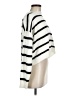 Shein Stripes Ivory Pullover Sweater Size M - photo 4