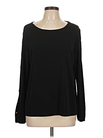 DressBarn Long Sleeve T-Shirt (view 1)