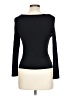 Ann Taylor LOFT Black Long Sleeve Top Size L - photo 2