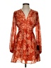 Lulus Paisley Orange Casual Dress Size XS - photo 1
