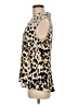 CAbi 100% Polyester Animal Print Ivory Sleeveless Blouse Size M - photo 5