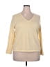 Eddie Bauer Yellow Pullover Sweater Size XXL - photo 1