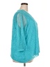 Alfred Dunner 100% Polyester Teal 3/4 Sleeve Blouse Size 2X - photo 4
