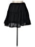 Shein 100% Polyester Solid Black Casual Skirt Size L - photo 2