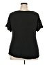 Assorted Brands Black Short Sleeve Top Size 2X - photo 2