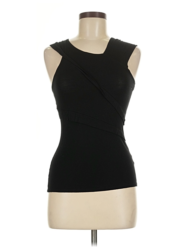 Pre-owned Y Yigal X Design Lab Tank Top Black Strapless Neckline Tops