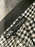 Zara Houndstooth Black Casual Pants Size XS - photo 4