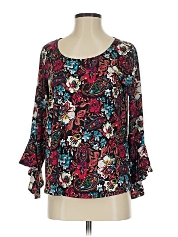 Bleeker & McDougal 3/4 Sleeve Blouse (view 1)