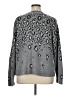 a.n.a. A New Approach 100% Acrylic Animal Print Silver Pullover Sweater Size XL - photo 2