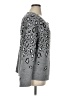 a.n.a. A New Approach 100% Acrylic Animal Print Silver Pullover Sweater Size XL - photo 4
