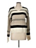 Unbranded 100% Acrylic Stripes Tan Pullover Sweater Size L - photo 1