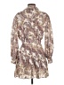 Intermix Paisley Ivory Tan Casual Dress Size 2 - photo 2
