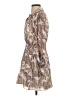 Intermix Paisley Ivory Tan Casual Dress Size 2 - photo 5