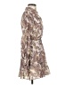 Intermix Paisley Ivory Tan Casual Dress Size 2 - photo 4