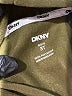 DKNY 100% Polyester Green Zip Up Hoodie Size 3T - photo 3