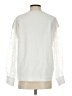 Zara White Long Sleeve Blouse Size S - photo 2