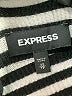 Express Stripes Black Casual Dress Size XS - photo 7
