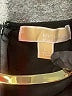 MICHAEL Michael Kors Black 3/4 Sleeve Top Size L - photo 7