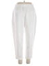 Zara Solid White Casual Pants Size XL - photo 2