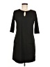 Soybu Solid Black Casual Dress Size M - photo 1