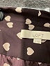 Ann Taylor LOFT 100% Polyester Polka Dots Black Long Sleeve Blouse Size M - photo 7