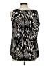 Dana Buchman 100% Polyester Black Sleeveless Blouse Size L - photo 2