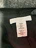 H&M 100% Polyester Solid Black Formal Skirt Size 4 - photo 4