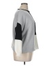 Ecowish Color Block Gray Pullover Sweater Size XL - photo 4