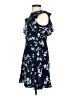 Snidel Floral Blue Cocktail Dress Size Sm (0) - photo 5