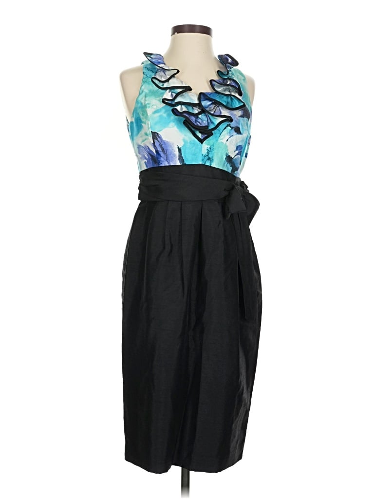 Pre-owned Evan Picone Cocktail Dress In Black