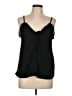 Shein 100% Polyester Black Sleeveless Blouse Size L - photo 1