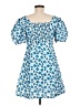 Ellison 100% Polyester Blue Casual Dress Size M - photo 2