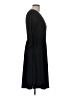 Unbranded Solid Black Casual Dress Size L - photo 4