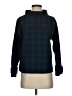 Ann Taylor Plaid Blue Turtleneck Sweater Size S - photo 1