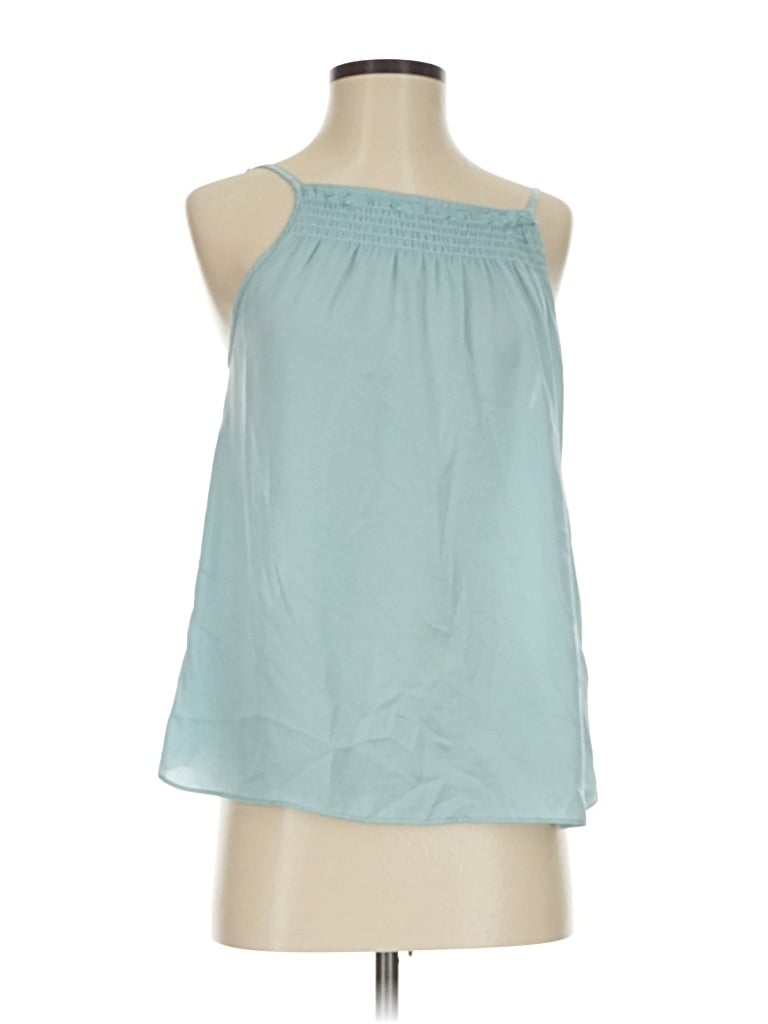 Pre-owned Saturday Sunday Sleeveless Blouse In Blue