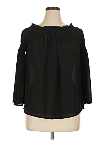 Trende 3/4 Sleeve Blouse (view 1)