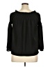 Trende 100% Polyester Black 3/4 Sleeve Blouse Size 1X - photo 2